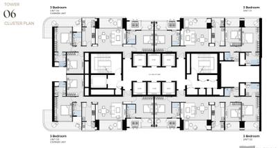 Project Image of 2084.0 - 2106.0 Sq.ft 3 BHK Apartment for buy in BPTP Gaia Residences At Amstoria 102