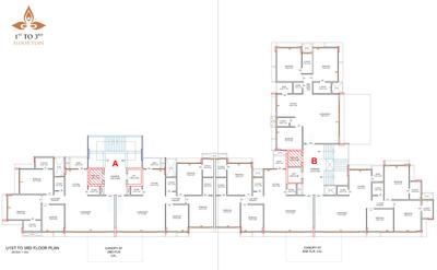 Project Image of 1110.94 - 1789.82 Sq.ft 3 BHK Apartment for buy in Pramukh Shanti
