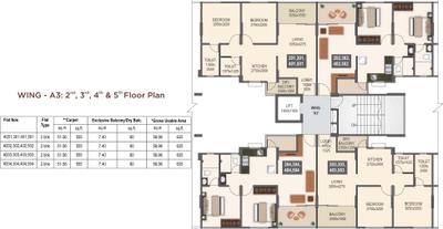 Project Image of 690.0 - 894.0 Sq.ft 2 BHK Apartment for buy in Mantra 29 Gold Coast Phase 4