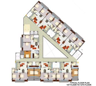 Project Image of 1280.0 - 1617.0 Sq.ft 2 BHK Apartment for buy in PM Enclave