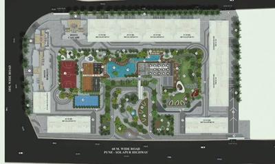 Project Image of 636.9 - 740.99 Sq.ft 2 BHK Apartment for buy in Dosti Greenscapes Phase 3