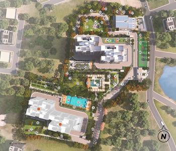 Project Image of 777.26 - 1289.0 Sq.ft 2 BHK Apartment for buy in Mahindra Eden Phase 2