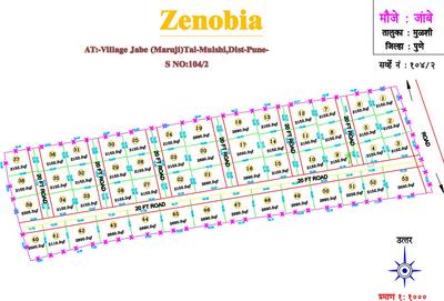 Buchade Zenobia Layout Plan 1