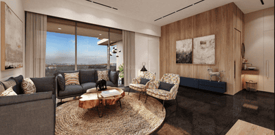 Project Image of 0.0 - 1208.36 Sq.ft 3 BHK Apartment for buy in Tryksha East Ebony