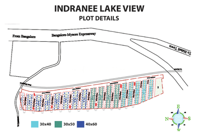 Project Image of 1200.0 - 2400.0 Sq.ft Residential Plot Plot for buy in Erayaa Indranee Lake View