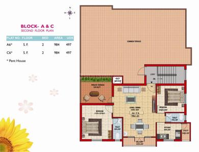 Project Image of 551.0 - 1014.0 Sq.ft 1 BHK Apartment for buy in Colorhomes Golden Classic