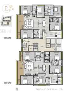 Project Image of 1911.0 - 6203.0 Sq.ft 3 BHK Apartment for buy in Avadh Ercole