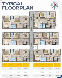 Project Image of 1339.0 - 1575.0 Sq.ft 3 BHK Apartment for buy in KAP Sathvais Ashok Jubilant