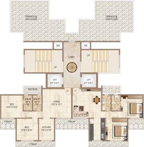 Project Image of 298.7 - 489.0 Sq.ft 1 BHK Apartment for buy in Shree Sawan Majesty