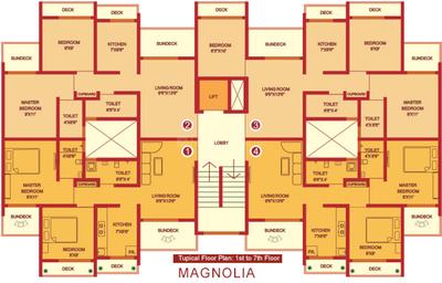 Project Image of 930.0 - 1095.0 Sq.ft 2 BHK Apartment for buy in Pranjee Garden City Phase 2