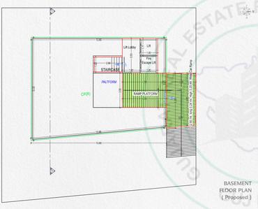 Vins Fame Plot (02) Cluster Plan For Basement Floor 1