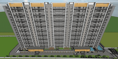 Project Image of 684.91 - 872.63 Sq.ft 2 BHK Apartment for buy in Mantra Monarch Phase 3