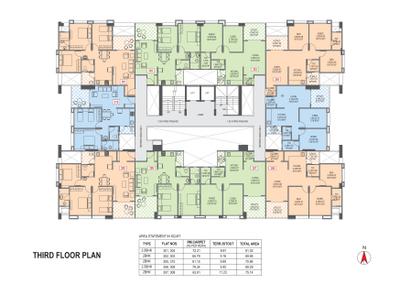 Project Image of 654.34 - 860.04 Sq.ft 2 BHK Apartment for buy in Golden Aura Phase I 