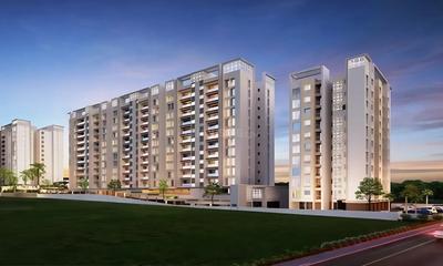 Project Image of 756.7 - 1052.71 Sq.ft 2 BHK Apartment for buy in Kumar Magnacity Tower A3