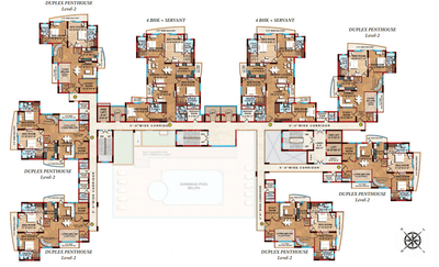 Project Image of 2484.21 - 6301.14 Sq.ft 3 BHK Apartment for buy in Ekana Ontario R3