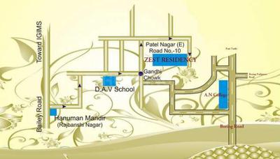 Zest Residency Location Plan 1