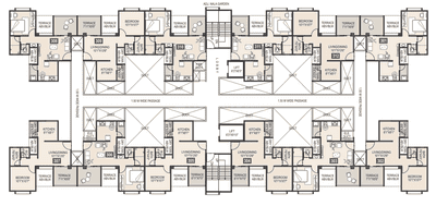 Project Image of 472.0 - 754.0 Sq.ft 1 BHK Apartment for buy in Essen Aishwaryam Courtyard 2