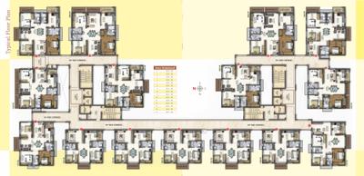 Project Image of 1285.0 - 2055.0 Sq.ft 2 BHK Apartment for buy in Riddhi Saphire