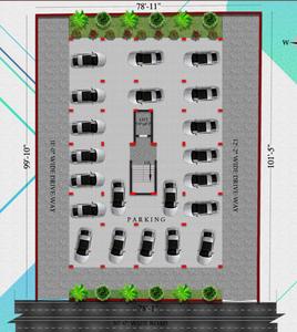 Project Image of 1525.0 - 1545.0 Sq.ft 3 BHK Apartment for buy in S S Charulata Residency