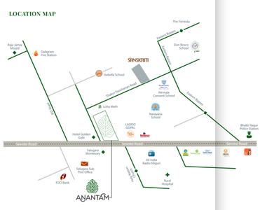 Project Image of 1913.0 - 2441.0 Sq.ft 3 BHK Apartment for buy in Anantam
