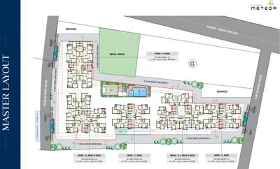 Project Image of 764.0 - 1645.0 Sq.ft 2 BHK Apartment for buy in Silver Meteor