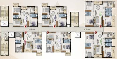 Project Image of 1195.0 - 1289.0 Sq.ft 2 BHK Apartment for buy in United Dream City