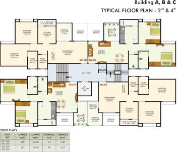 Project Image of 533.0 - 547.0 Sq.ft 2 BHK Apartment for buy in Krisala Adora Phase 1