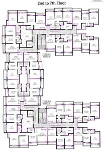 Project Image of 370.71 - 562.85 Sq.ft 1 BHK Apartment for buy in Prithvi Sai Residency