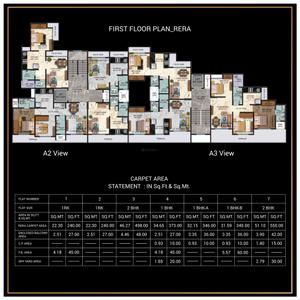 Project Image of 240.0 - 550.0 Sq.ft 1 RK Apartment for buy in Pratima Celosia Avenue