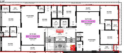 Project Image of 1140.54 - 1746.12 Sq.ft 3 BHK Apartment for buy in K3 Orium Antaara