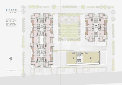 Project Image of 2394.0 - 2412.0 Sq.ft 3 BHK Apartment for buy in The Balcony By Kaavyaratna