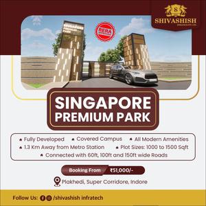 Project Image of 0.0 - 1000.0 Sq.ft Residential Plot Plot for buy in SINGAPORE PREMIUM PARK