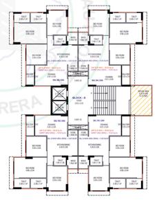 Project Image of 729.79 - 869.4 Sq.ft 1.5 BHK Apartment for buy in Siddhi Aarav Elenza Infinium
