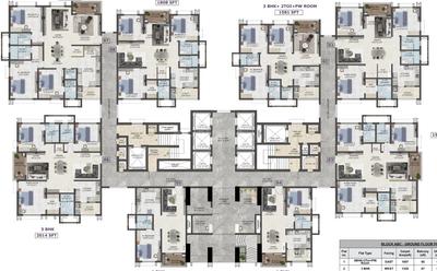 Project Image of 1478.0 - 2237.0 Sq.ft 3 BHK Apartment for buy in Aparna Sunstone