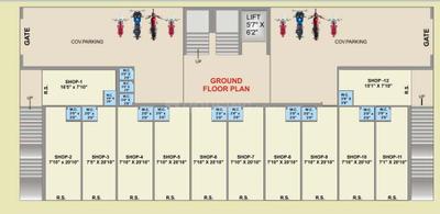 Project Image of 460.59 - 497.19 Sq.ft 2 BHK Apartment for buy in Shree Amrut Pushp Arcade