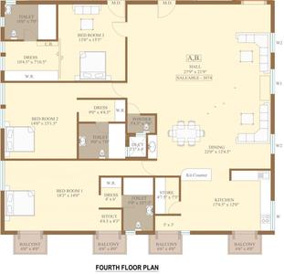 Project Image of 1171.0 - 3074.0 Sq.ft 3 BHK Apartment for buy in Anmol Prakriti