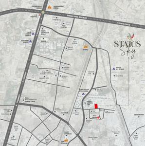 Project Image of 1737 Sq.ft 3 BHK Apartment / Flat for sale in Chandkheda for Rs. 8100000