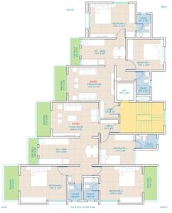 Project Image of 707.62 - 1192.0 Sq.ft 2 BHK Apartment for buy in Swojas Nakshatra