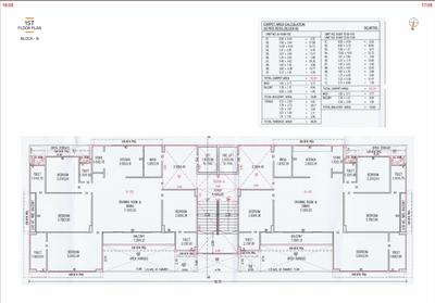 Project Image of 1639.34 - 1655.6 Sq.ft 4 BHK Apartment for buy in Keshav The Posh