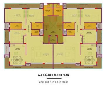 Project Image of 1389.0 - 1700.0 Sq.ft 3 BHK Apartment for buy in Arya Nilaya