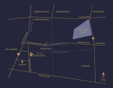 Project Image of 1165.0 - 2111.0 Sq.ft 3 BHK Apartment for buy in Sobha Insignia