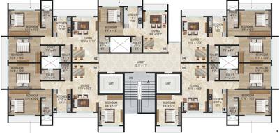 Project Image of 800 Sq.ft 2 BHK Apartment / Flat for sale in Kandivali East for Rs. 18500000