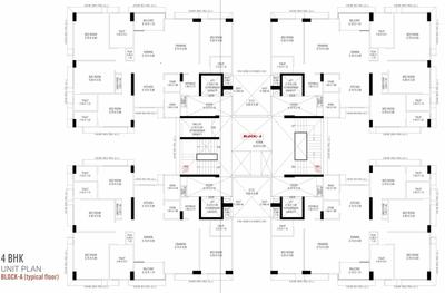 Project Image of 1404.26 - 1608.88 Sq.ft 3 BHK Apartment for buy in Adani Paarijat