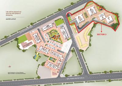 Project Image of 541.32 - 802.13 Sq.ft 2 BHK Apartment for buy in Dosti Planet North Sector 3