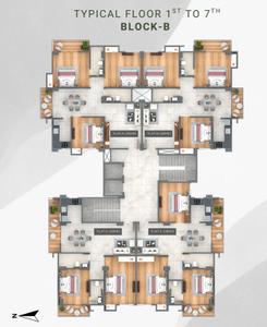 Project Image of 775.2 - 1102.1 Sq.ft 2 BHK Apartment for buy in Anisha Trisha Lifestyle
