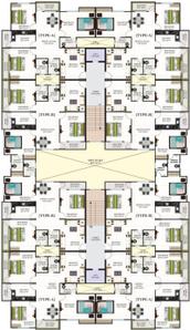 Project Image of 1001.04 - 1425.03 Sq.ft 2 BHK Apartment for buy in Kartik Kasturi Heights