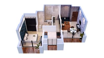 Project Image of 337.0 - 495.0 Sq.ft 1 BHK Apartment for buy in AND ROSE