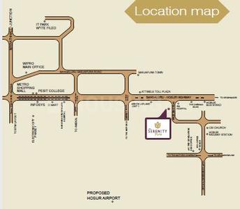 Jay Pee Jay Pee Serenity Images for Location Plan of Jay pee Developers Jay Pee Serenity 1