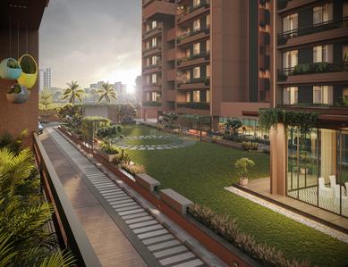 Project Image of 670.27 - 1003.63 Sq.ft 2 BHK Apartment for buy in Sheladia Divine