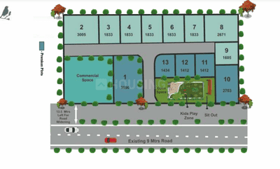 Project Image of 1412.0 - 4218.0 Sq.ft Residential Plot Plot for buy in Castle Gulmohar Greens NA Plots